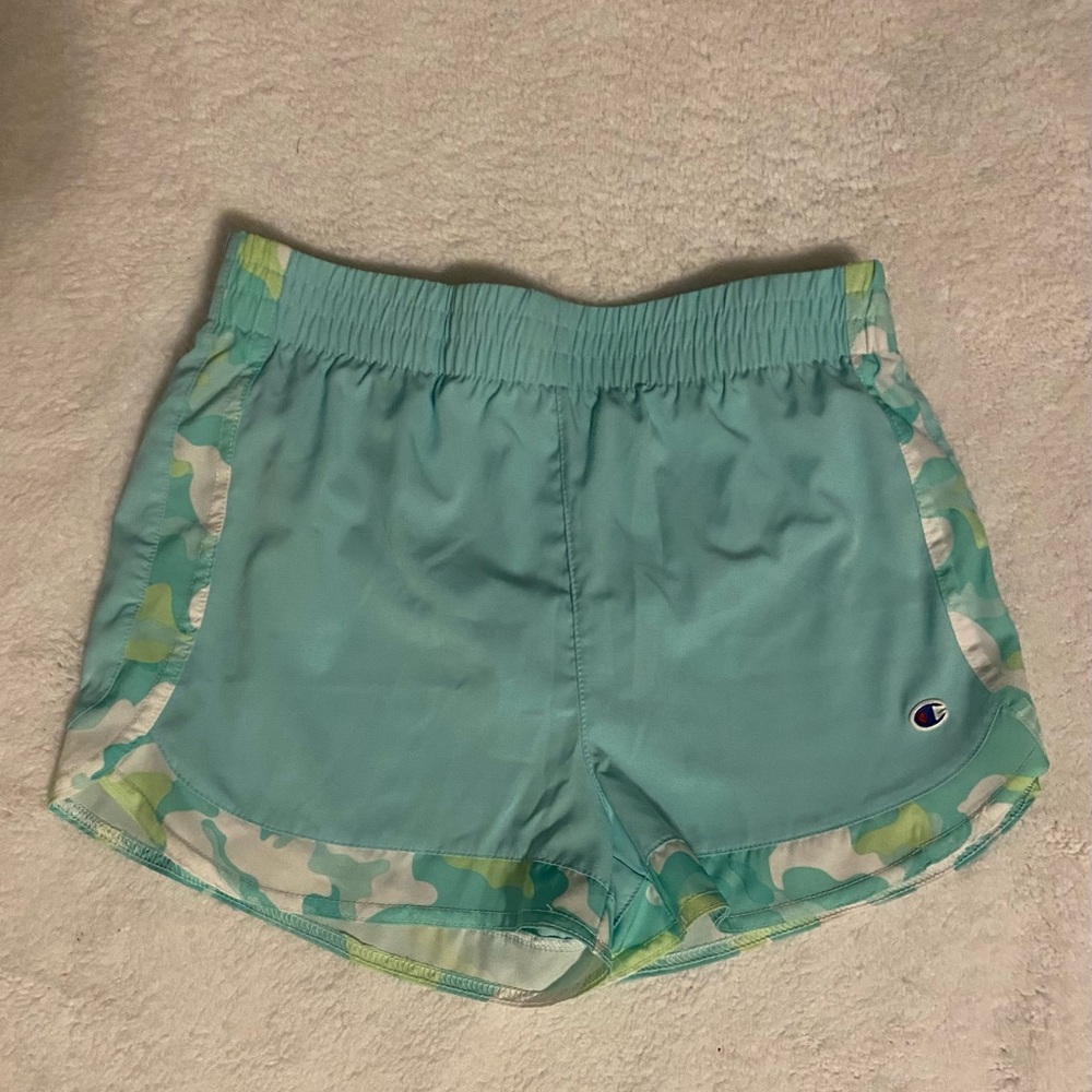 Champion Kids Aqua Camo Shorts